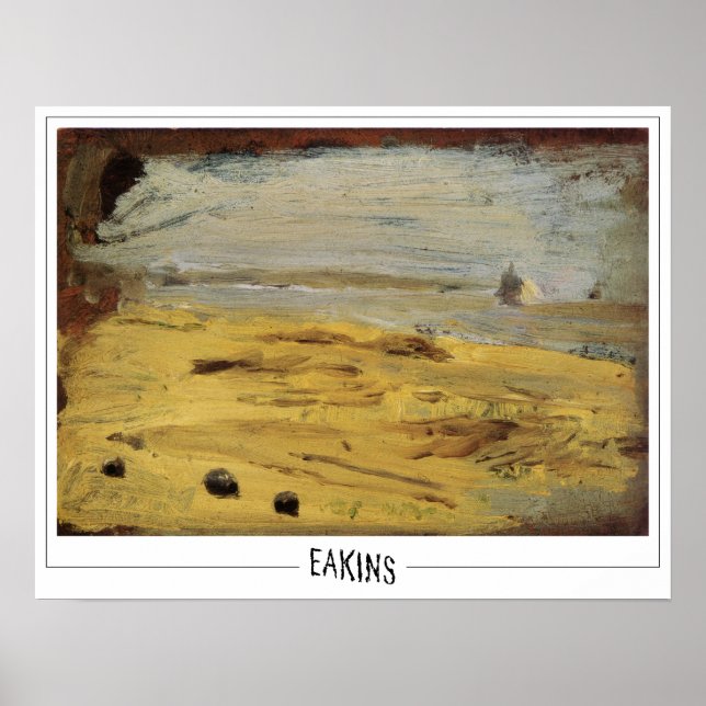 Poster Pôster de Arte Thomas Eakins Zedign #302 (Frente)