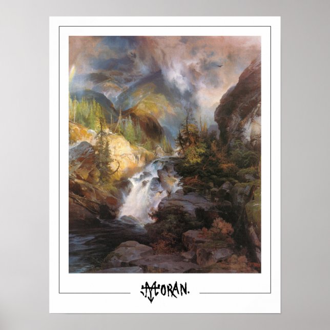 Poster Pôster de Arte Thomas Moran Zedign #13 (Frente)