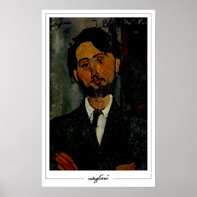 Poster Pôster de arte Zedign de Amedeo Modigliani #158 (Frente)