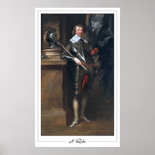 Poster Pôster de arte Zedign de Anthony van Dyck #642 (Frente)