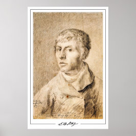 Poster Pôster de Arte Zedign de Caspar David Friedrich #1