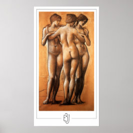 Poster Pôster de Arte Zedign de Edward Burne-Jones #251
