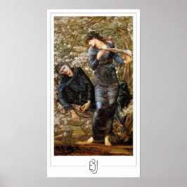Poster Pôster de Arte Zedign de Edward Burne-Jones #79