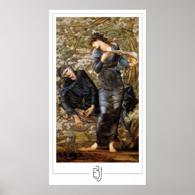 Poster Pôster de Arte Zedign de Edward Burne-Jones #79 (Frente)