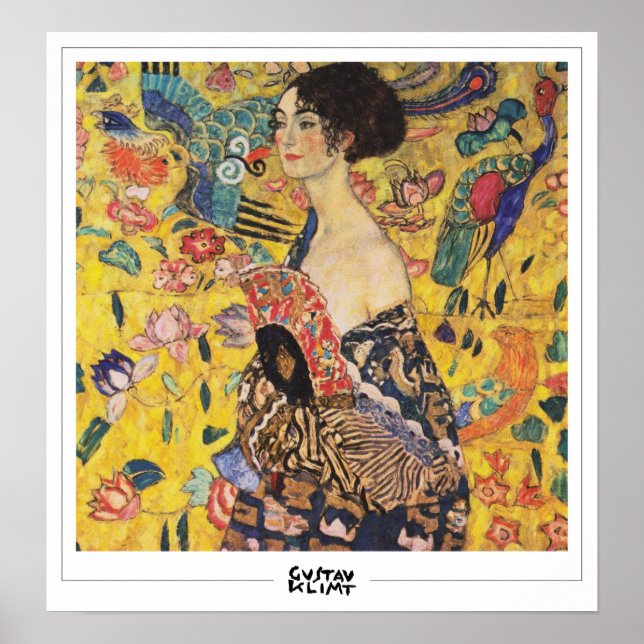 Poster Pôster de Arte Zedign de Gustav Klimt #22 (Frente)