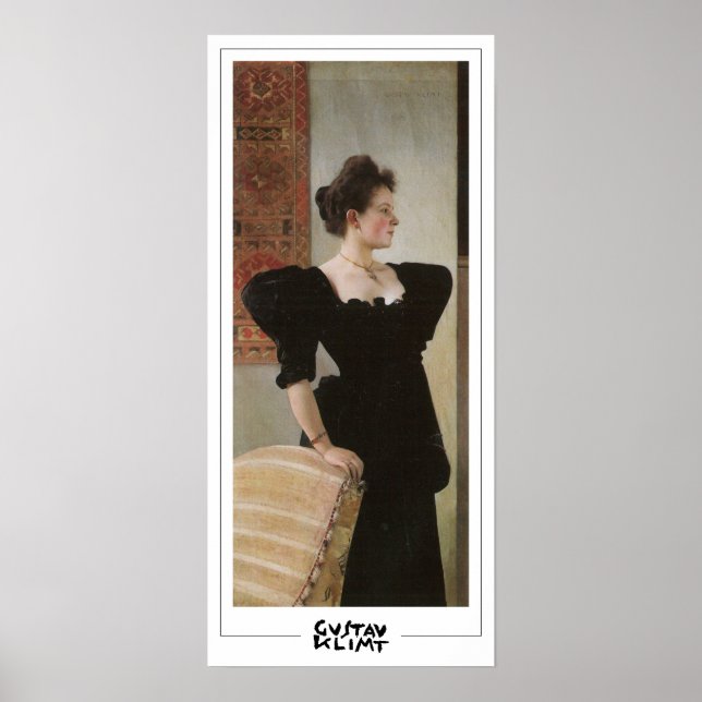 Poster Pôster de Arte Zedign de Gustav Klimt #372 (Frente)
