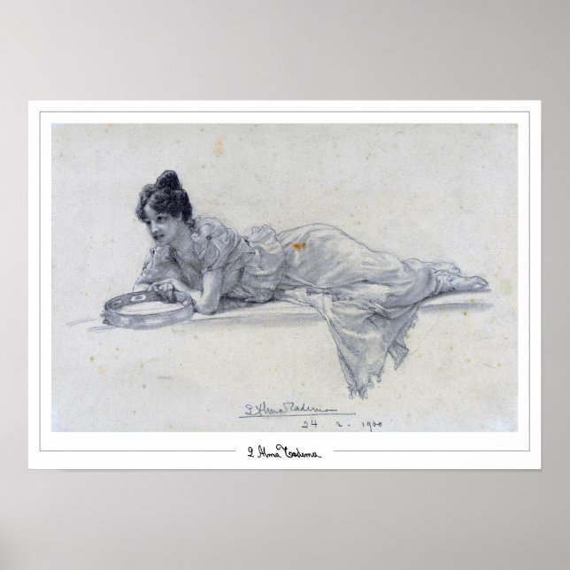 Poster Pôster de Arte Zedign de Lawrence Alma-Tadema #233 (Frente)