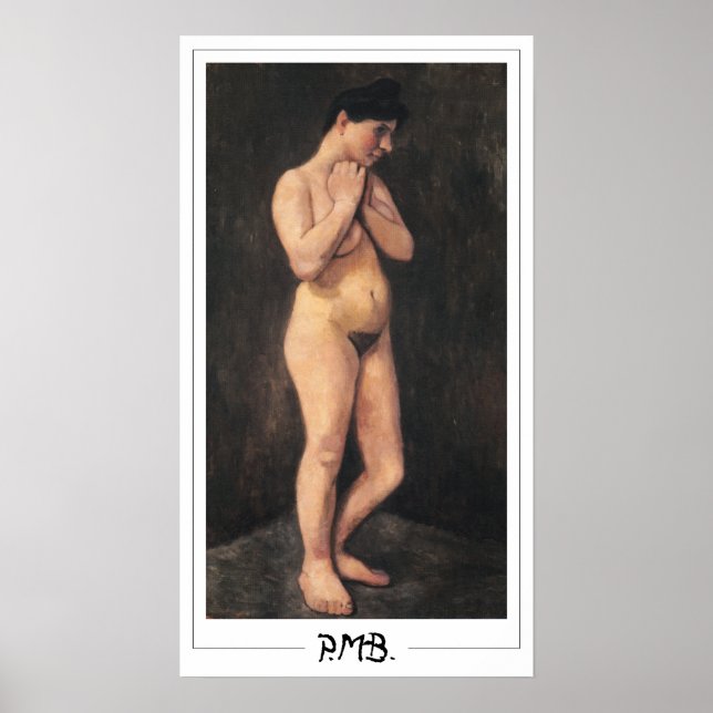 Poster Pôster de Arte Zedign de Paula Modersohn-Becker #4 (Frente)