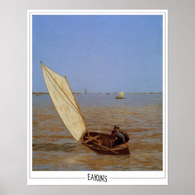Poster Pôster de Arte Zedign de Thomas Eakins #12 (Frente)
