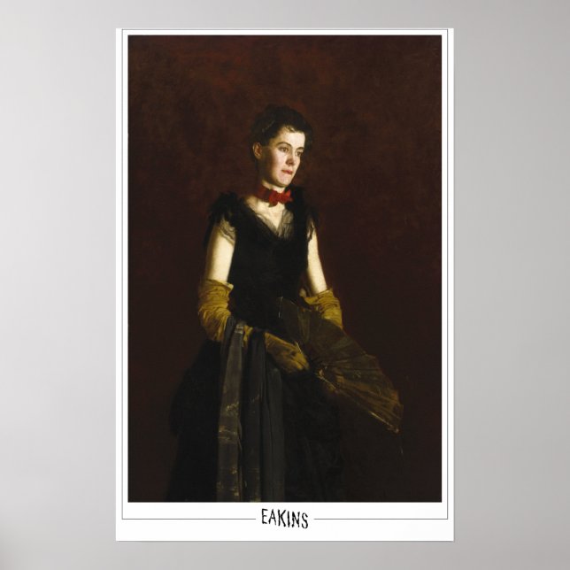 Poster Pôster de Arte Zedign de Thomas Eakins #14 (Frente)