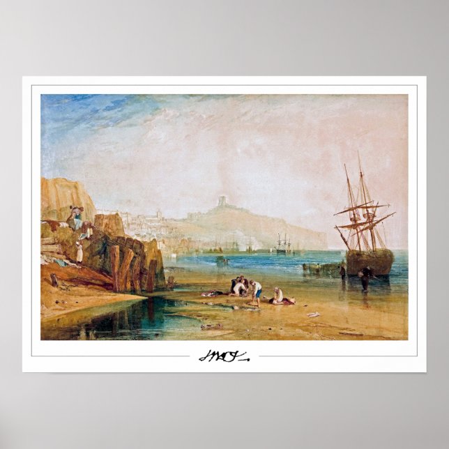 Poster Pôster de Arte Zedign JMW Turner #11-3 (Frente)