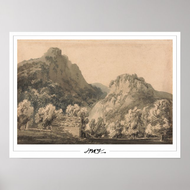 Poster Pôster de arte Zedign JMW Turner #449 (Frente)