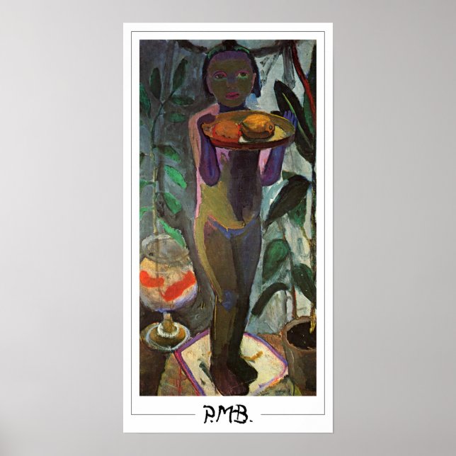 Poster Pôster de Arte Zedign Paula Modersohn-Becker #181 (Frente)