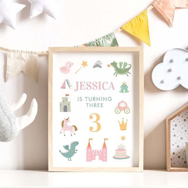 Poster Pôster de berçário de aniversário do castelo do dr (Criador carregado)