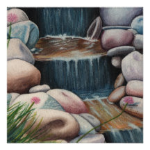 Poster de cachoeira
