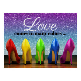 Póster Poster de Calçado de alto nível