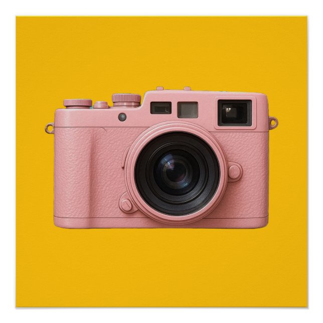 Póster Poster de câmara rosa! (Frente)