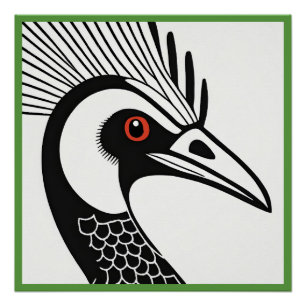 Póster Poster de Cassowary Glossy