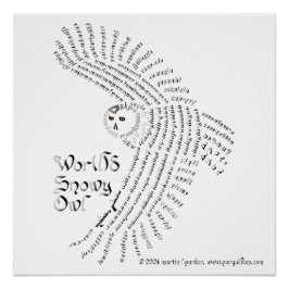 Póster Poster de Coruja de Neve do Mundo