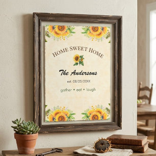 Poster Pôster de Decoração de Casa de Fazenda Personaliza