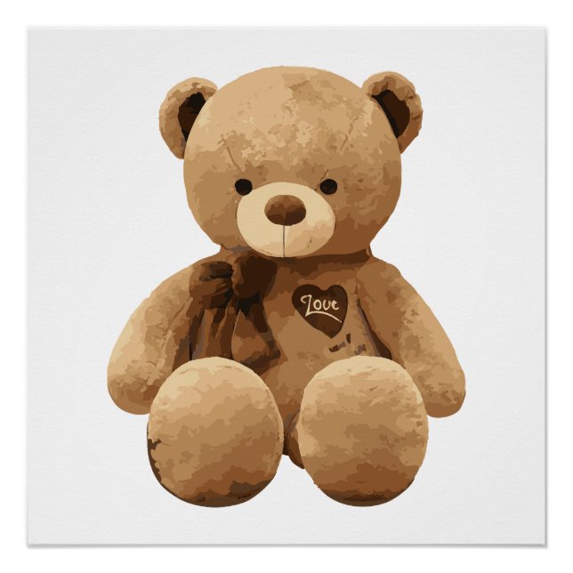 Póster Poster de desenho animado (Frente)