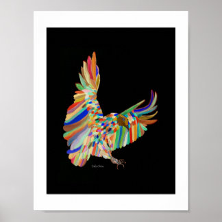 Poster Pôster de Design Criativo da Rainbow LeeMarie