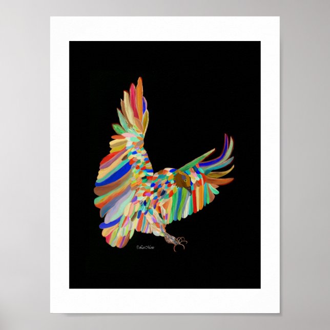 Poster Pôster de Design Criativo da Rainbow LeeMarie (Frente)
