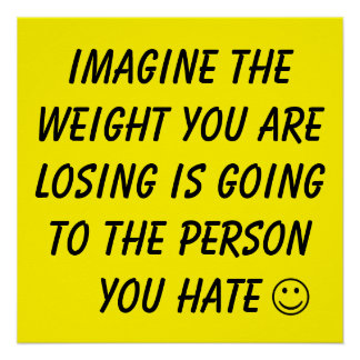 Póster poster de exercício motivacional