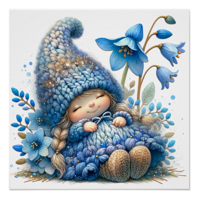 Póster Poster de fada de Bluebell (Frente)
