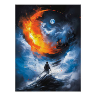 Póster Poster de ficção científica