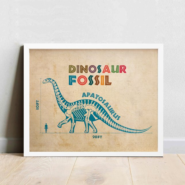 Poster Pôster de Fóssil de Dinossauro 6 (Criador carregado)