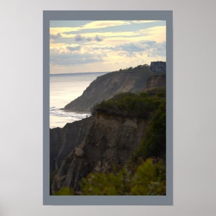 Poster Pôster de Foto da Paisagem Aquática do Pôr do Sol