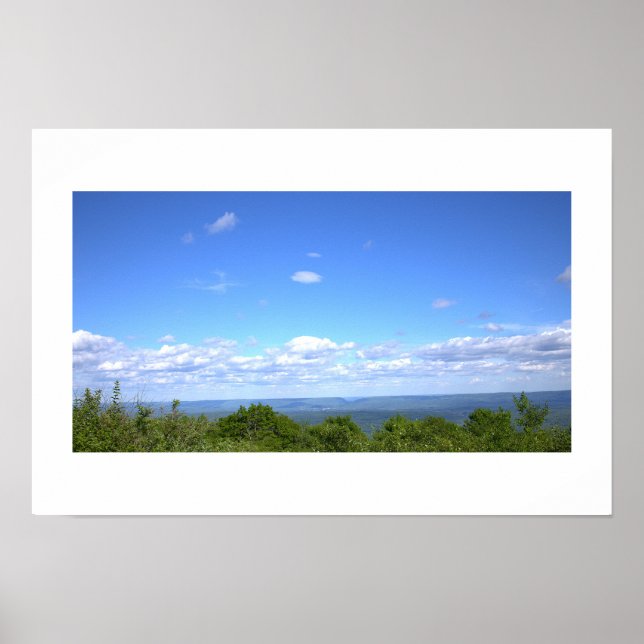 Poster Pôster de Foto de Paisagem (Frente)