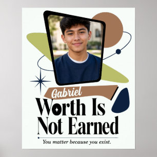 Poster Pôster de Foto Personalizado Você Importa
