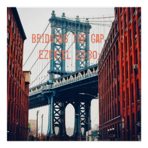 Póster Poster de George Washington Bridge NYC