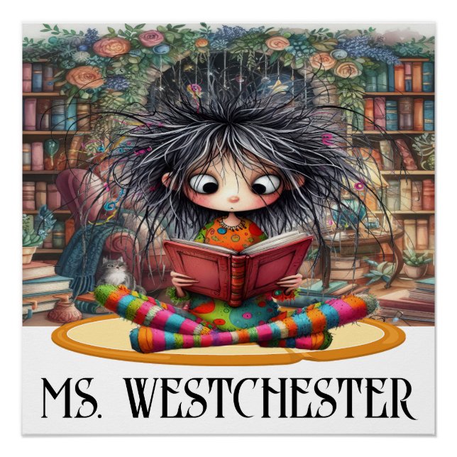 Póster Poster de Leitura Quintessencialmente Quirky (Frente)