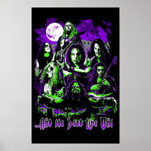 Poster Pôster de Lendas do Metal - Os Mortos Vivem!