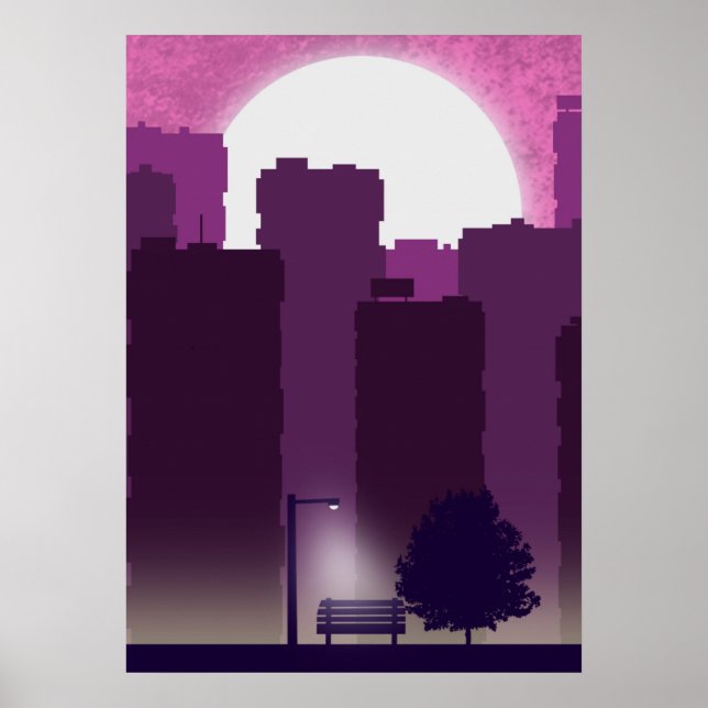 Poster Pôster de Manhã na Cidade (Frente)