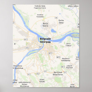 Poster Pôster de Mapa Personalizado