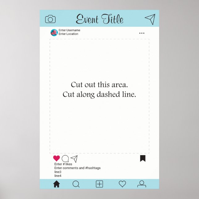 Póster Pôster de Moldura de Adereços para Fotografia Desi (Frente)