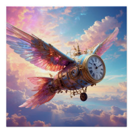 Póster Poster de Moscas de Tempo