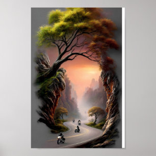 Poster Pôster de Murmúrios de Liberdade em Estradas de Mo