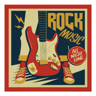 Póster poster de Música Retro Rock