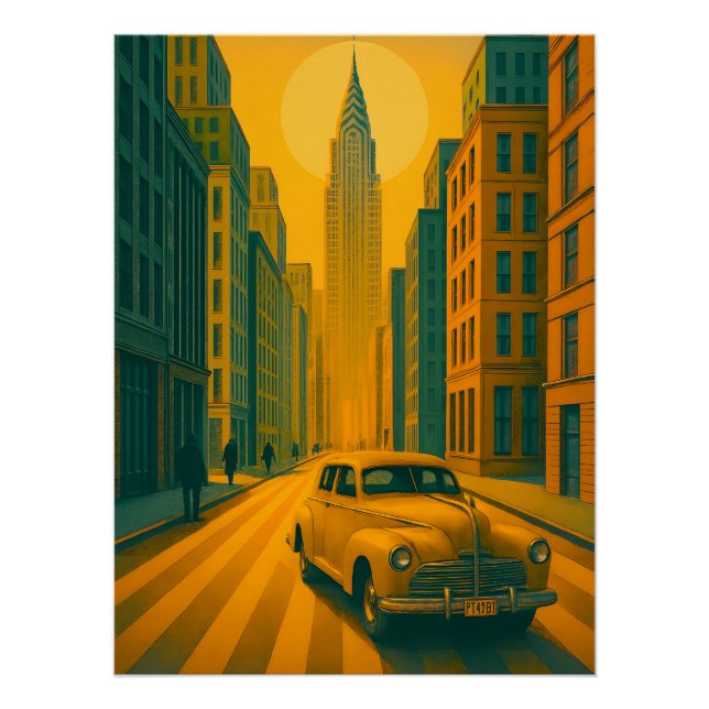 Póster Poster de Nova Iorque (Frente)