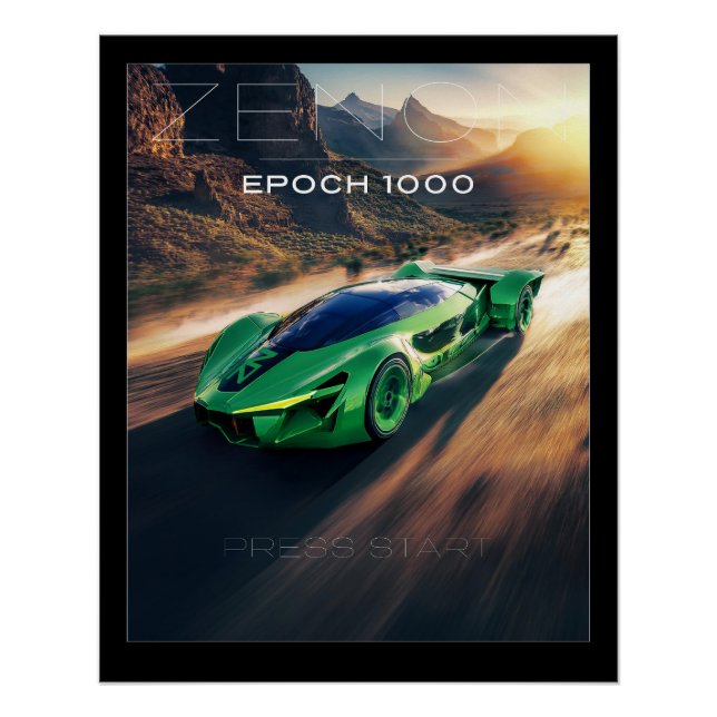 Póster Poster de parede ZENON Epoch 1000 (Frente)