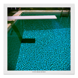 Póster Poster DE PISCINA 3D DA SÉRIE DE P09-3D