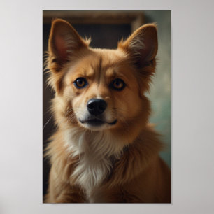 Poster Pôster de Retrato de Animal de Estimação Personali