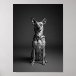 Poster Pôster de retrato de animal de estimação personali