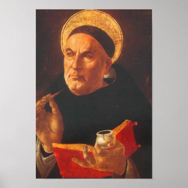 Póster Pôster de São Tomás de Aquino (Frente)