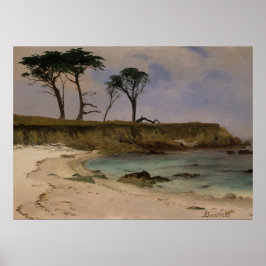 Poster Pôster de Sea Cove por Albert Bierstadt